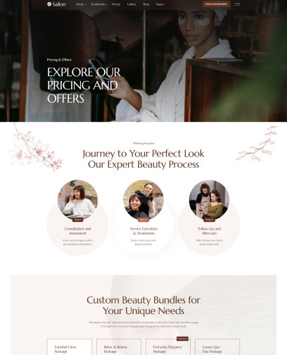 Beauty salon in Bangalore
